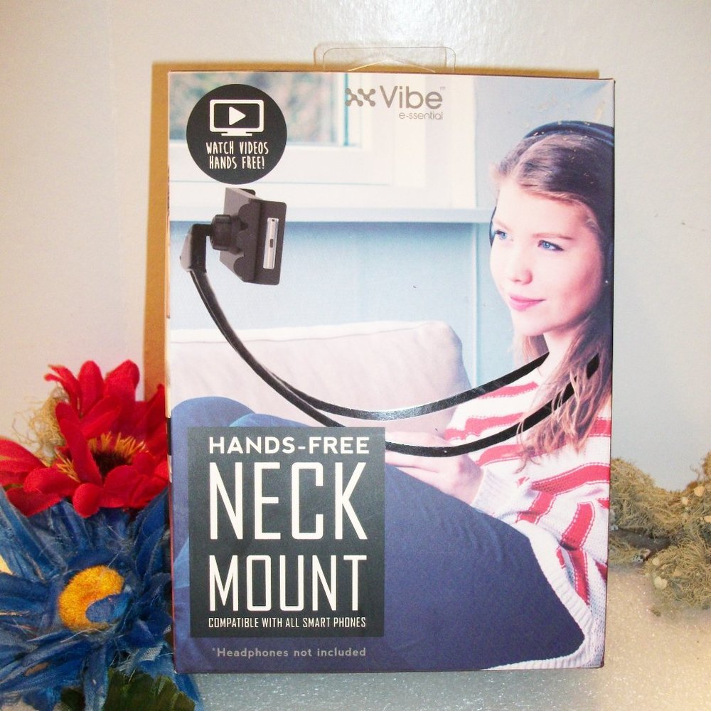 VIBE HANDS FREE UNIVERSAL SMART PHONE FLEXIBLE NECK MOUNT